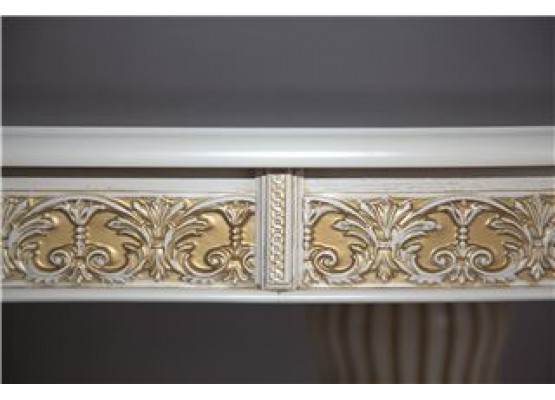 Стол "Милорд" big (110х260х330) 1013+патина золото, Поставщик №78