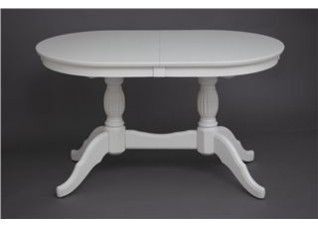 Стол обеденный Лилия-1300 (слоновая кость 9001)