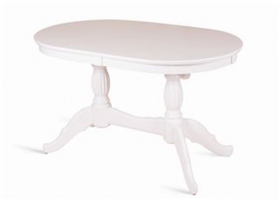 Стол обеденный Лилия-1300 (белая эмаль), Поставщик №78
