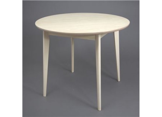 Круглый стол Рэй-d900 (Беленый дуб/Беленый дуб) нераскладной, Поставщик №78