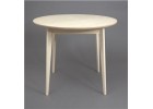 Круглый стол Рэй-d900 (Беленый дуб/Беленый дуб) нераскладной, Поставщик №78