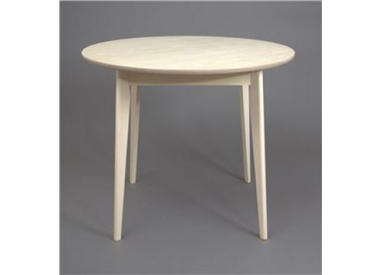 Круглый стол Рэй-d900 (Беленый дуб/Беленый дуб) нераскладной, Поставщик №78