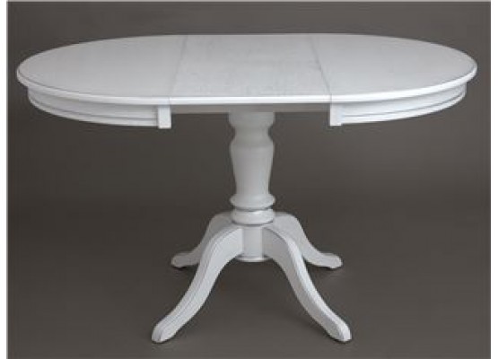 Стол "Эгина-2" (Белый/патина серебро/шпон дуб), Поставщик №78