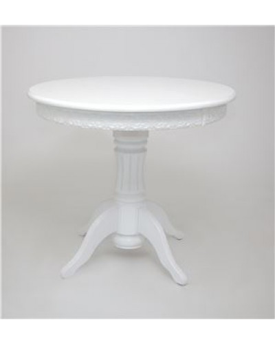 Стол "Милорд" (90 х120 + юбка) Белый