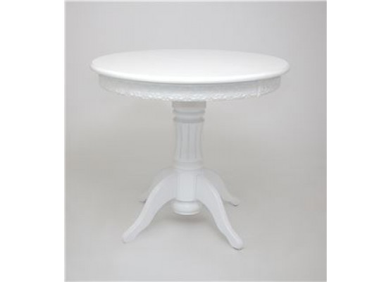 Стол "Милорд" (90 х120 + юбка) Белый, Поставщик №78