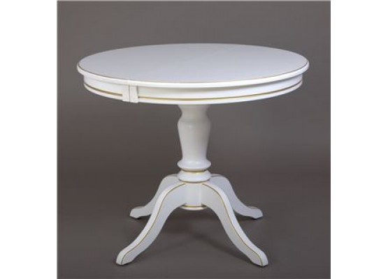 Стол "Эгина-2" (Белый/патина золото), Поставщик №78