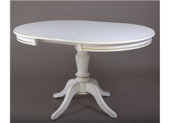 Стол "Эгина-2" (Белый/патина золото), Поставщик №78