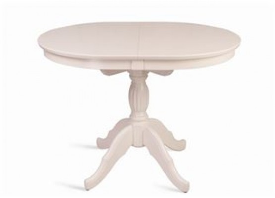 Стол обеденный Лилия-0110 (слоновая кость 9001), Поставщик №78