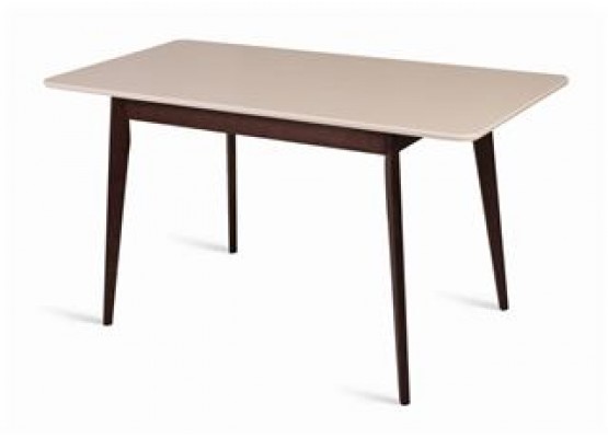 Прямоугольный стол Рэй-1200 (темный тон / слоновая кость 9001), Поставщик №78