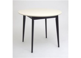 Круглый стол Рэй-d900 (Венге /Слоновая кость 9001) нераскладной