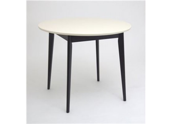 Круглый стол Рэй-d900 (Венге /Слоновая кость 9001) нераскладной, Поставщик №78