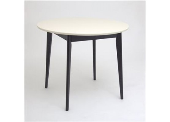 Круглый стол Рэй-d900 (Венге /Слоновая кость 9001) нераскладной, Поставщик №78