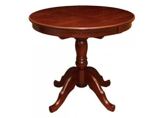 Стол Круглый (Махагон/массив березы, Шпон), Поставщик №78
