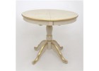 Стол Круглый (Патина золото) Слоновая кость, Поставщик №78