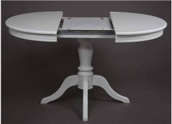 Стол "Эгина-2" (Белый/шпон бук) тип 2, Поставщик №78