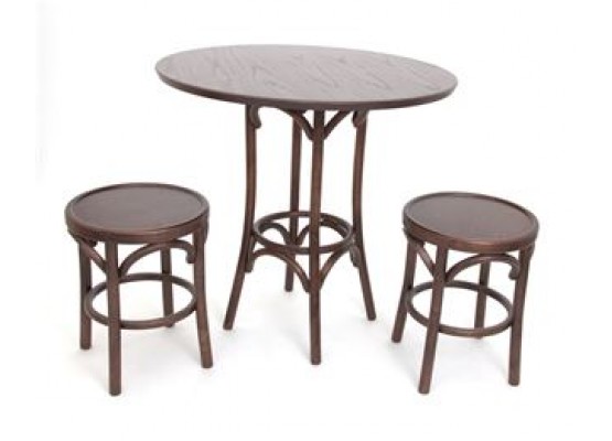 Стол обеденный Зальцбург-0080 (темный тон), Поставщик №78