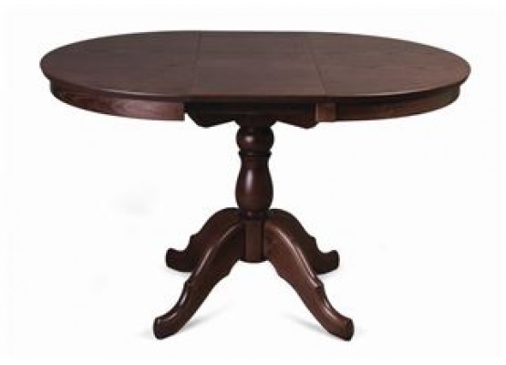 Стол обеденный Круглый-0090 (темный тон), Поставщик №78