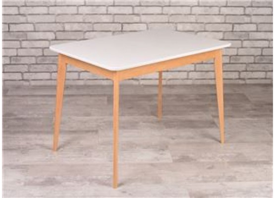 Прямоугольный стол Рэй-1200 (натуральный / белая эмаль), Поставщик №78
