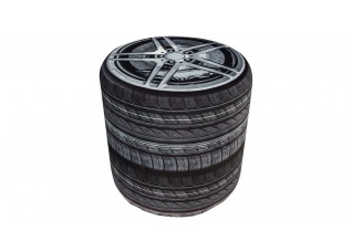 Пуф «Грей» тип 1 Черный, Серый