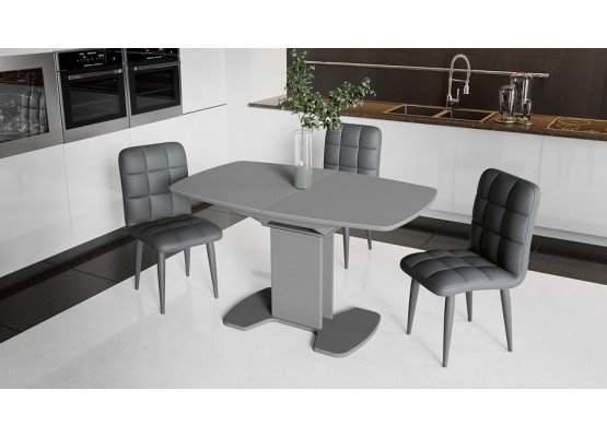 Стол обеденный «Портофино» - СМ(ТД)-105.02.11(1) Серый, ТриЯ