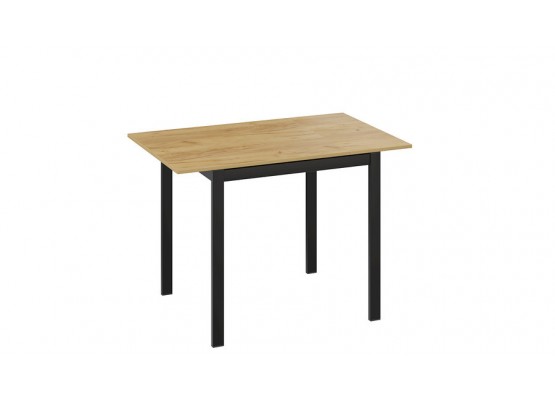 Стол раздвижной «Слайд» Тип 1 Черный, Светло-коричневый, ТриЯ