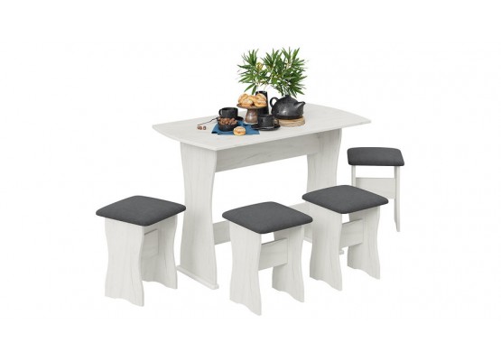 Обеденная группа тип 1 - МФ-101.006 Платиновый, Серый, ТриЯ