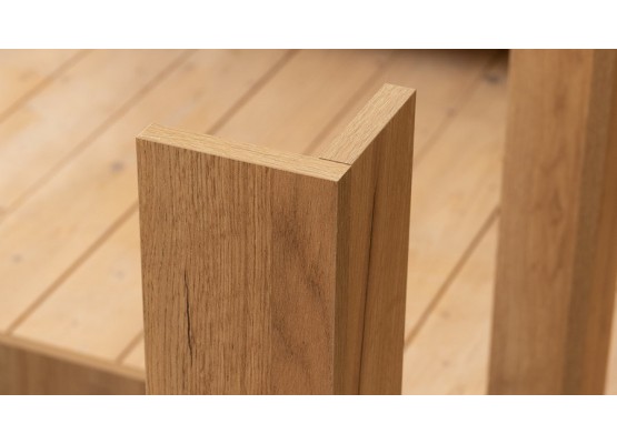 Стол обеденный «Промо» тип 1 - 011.000.000 Светло-коричневый, Асфальтный, ТриЯ