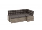 Скамья угловая «Форест» со спальным местом Кожзам, ТриЯ