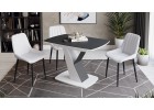 Стол обеденный «Гарда» Тип 1 Белый, Черный, ТриЯ