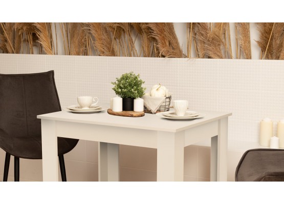 Стол обеденный «Промо» тип 1 - 011.000.000 Белый, ТриЯ