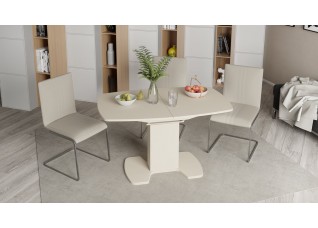 Стол обеденный «Портофино» - СМ(ТД)-105.02.11(1) Бежевый