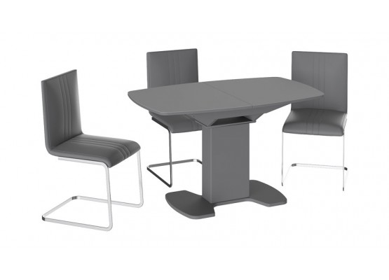 Стол обеденный «Портофино» - СМ(ТД)-105.02.11(1) Серый, ТриЯ