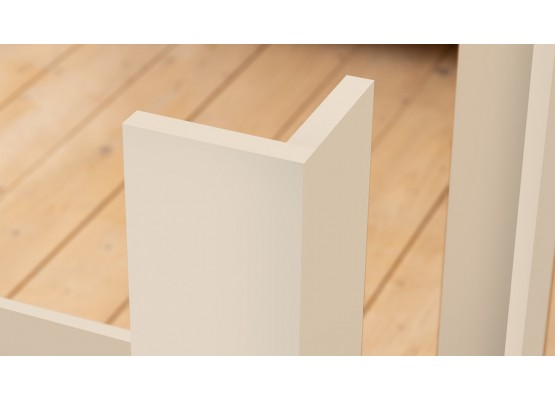 Стол обеденный «Промо» тип 1 - 011.000.000 Белый, Асфальтный, ТриЯ