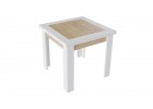 Стол раздвижной «Хьюстон» тип 3 Белый, Светло-коричневый, ТриЯ
