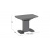 Стол обеденный «Портофино» - СМ(ТД)-105.01.11(1) Серый