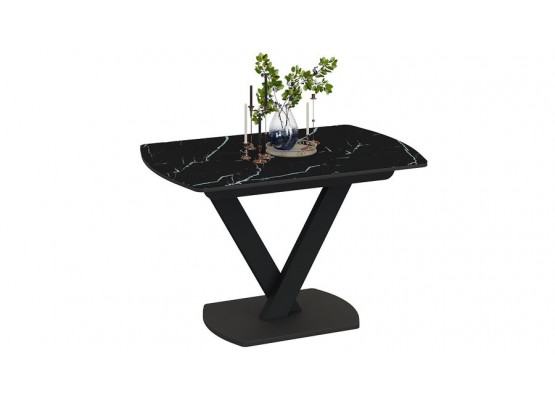 Стол обеденный «Салерно» Тип 1 Черный, ТриЯ