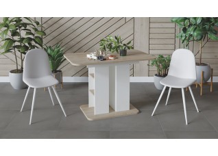 Стол обеденный «Мюнхен» Тип 2 Белый, Бежевый