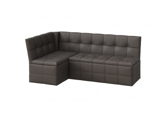 Скамья угловая «Домино» со спальным местом исп. 2 Кожзам, ТриЯ