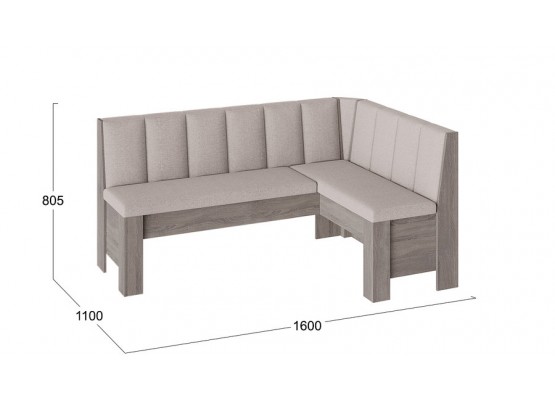 Скамья угловая «Ганновер», ТриЯ