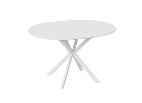 Стол обеденный раздвижной «Мэдисон» Тип 1 Белый, ТриЯ