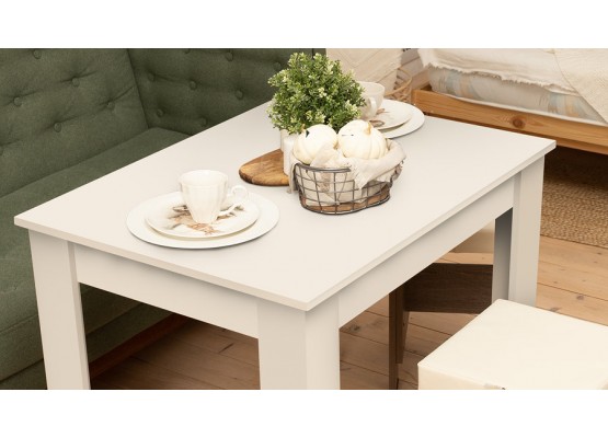 Стол обеденный «Промо» тип 1 - 011.000.000 Белый, ТриЯ