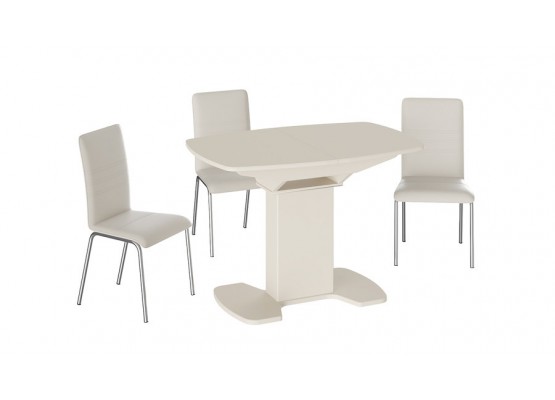 Стол обеденный «Портофино» - СМ(ТД)-105.01.11(1) Бежевый, ТриЯ