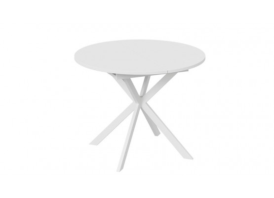 Стол обеденный раздвижной «Мэдисон» Тип 1 Белый, ТриЯ