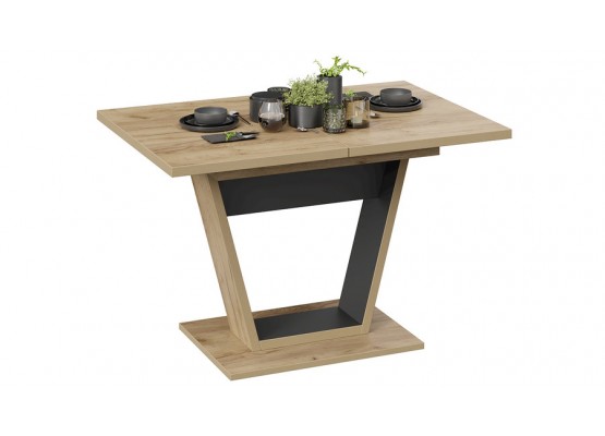 Стол обеденный «Гавана» Тип 1 Светло-коричневый, Черный, ТриЯ