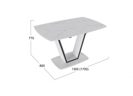 Стол обеденный «Дели» Тип 1, ТриЯ