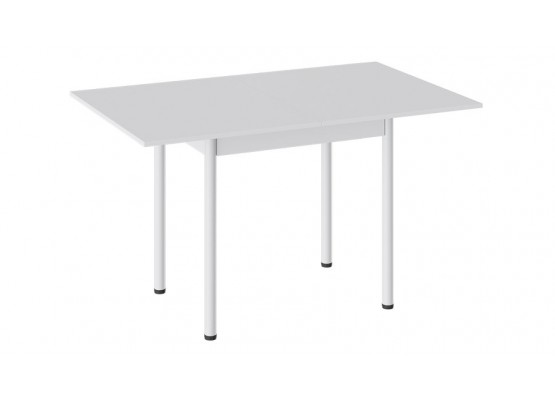 Стол «Родос» Тип 2 с опорой d40 Белый, ТриЯ