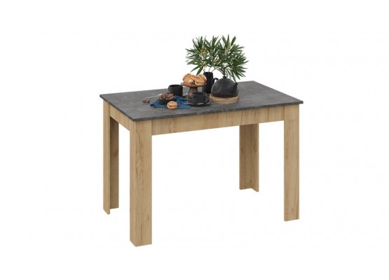 Стол обеденный «Промо» тип 2 - 012.000.000 Светло-коричневый, Асфальтный, ТриЯ