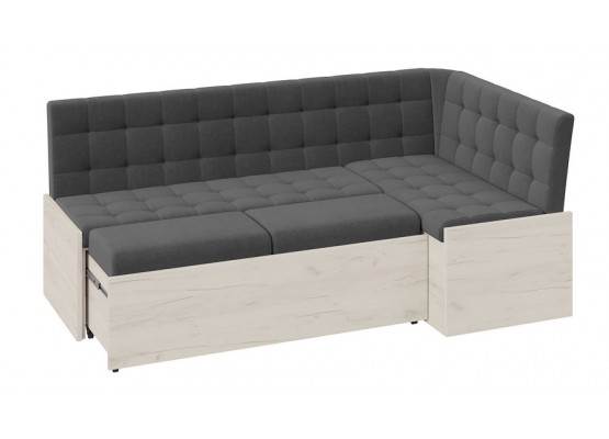 Скамья угловая «Форест» со спальным местом Велюр, ТриЯ