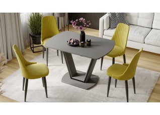 Стол обеденный «Дели» Тип 2 Серый