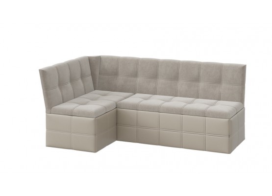 Скамья угловая «Домино» со спальным местом исп. 2 Кожзам, Велюр, ТриЯ